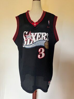 NBA Allen Iverson Philadelphia 76ers Jersey - Size XL